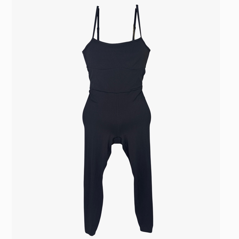 All in Motion Womens Black Activewear Unitard Back Cutout XS